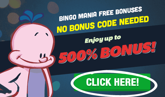 Bingo Mania Free Bonus Code