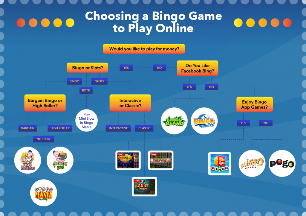 Infographic how to play bingo