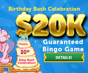 $20,000 Coverall Bingo Game