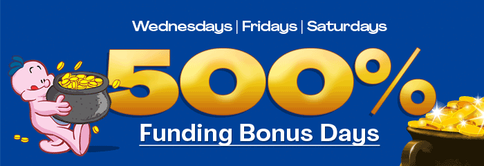 Wednesday & Saturday Free Bonus