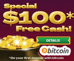 Special $100 Free Cash - Bitcoin
