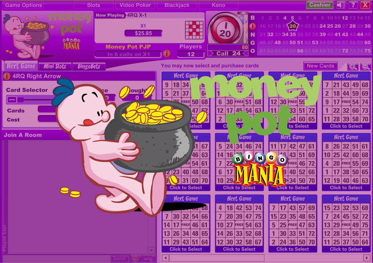Money Pot Bingo Games