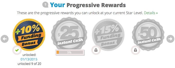 Progressive Rewards Box