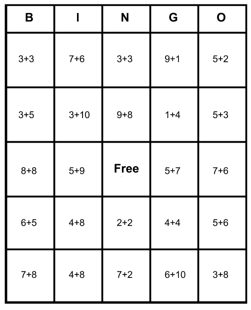 Math Bingo Free Cards - Learn How To Play & Print For Free